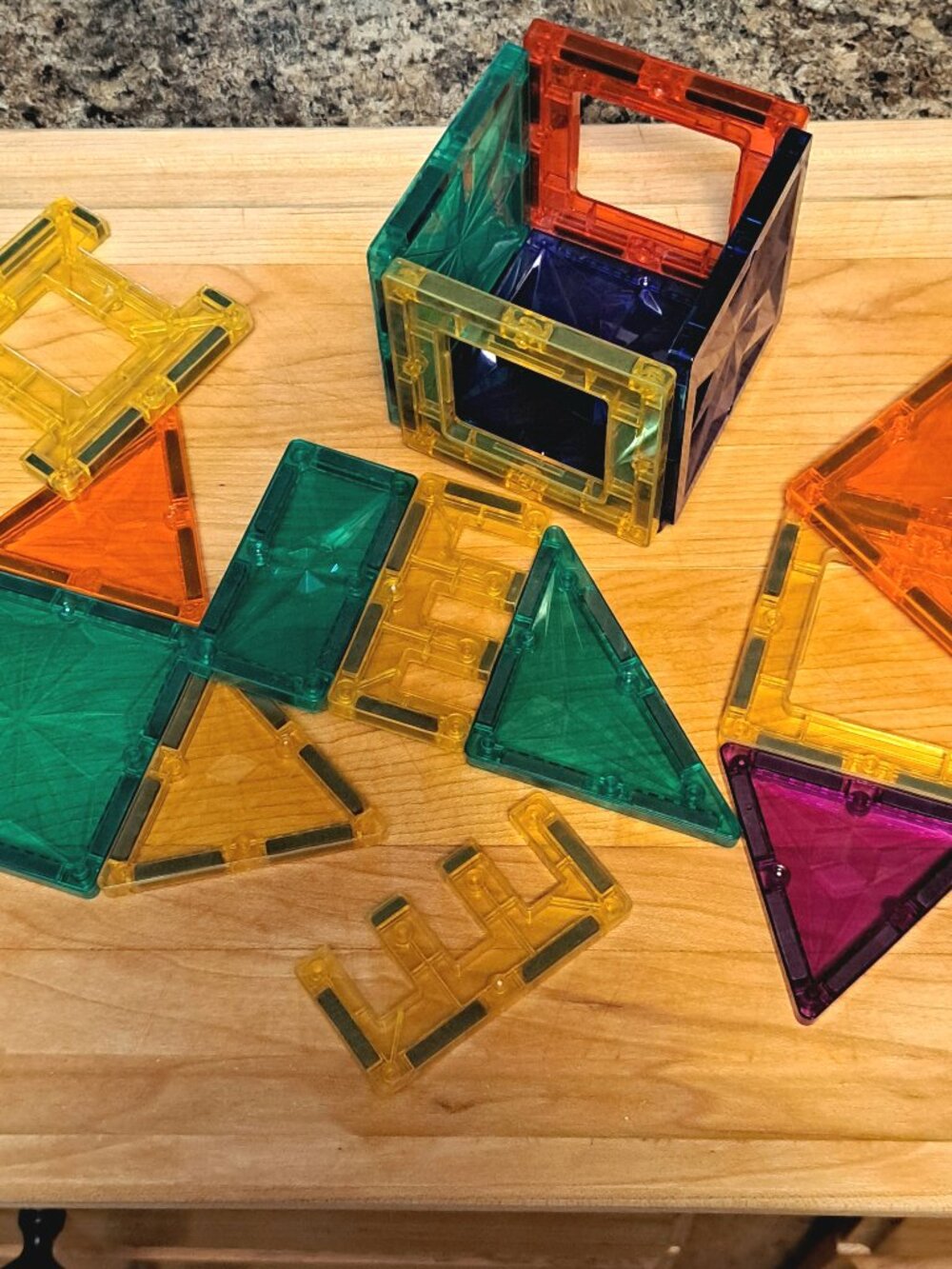 Unboxed Magnetic Tile Set - Picture 2 of 6